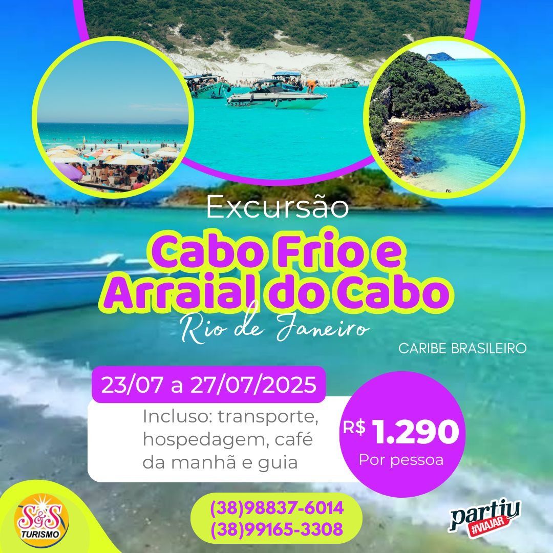 Cabo Frio +  Arraial do Cabo