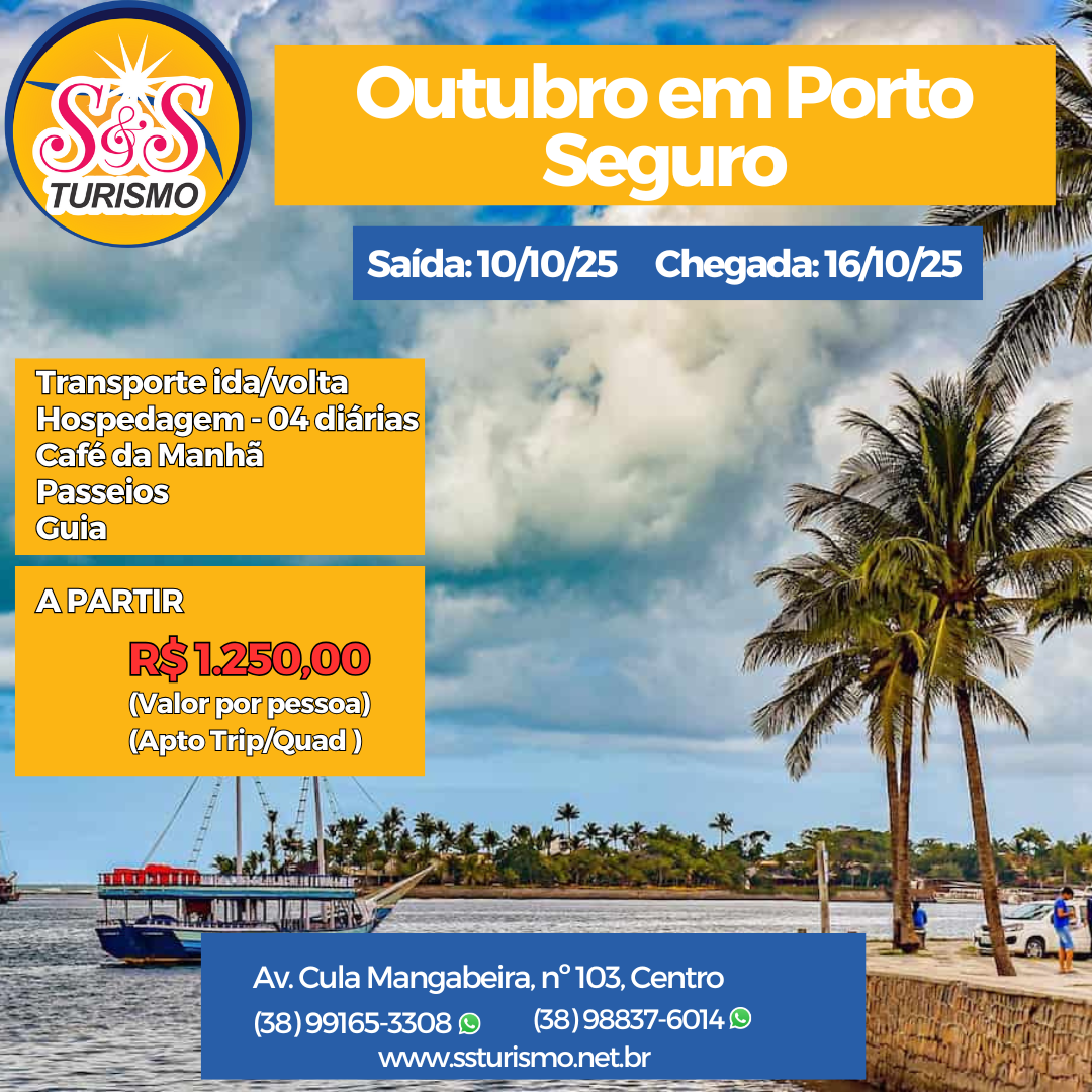 Saco Cheio em Porto Seguro